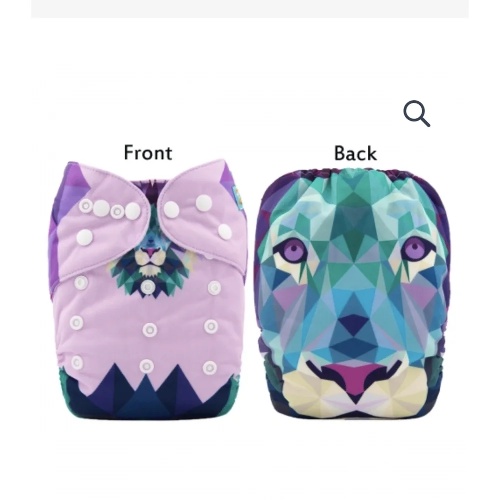 Cloth Diaper One Size Adjustable Washable Reusable for Baby Girls and Boys
